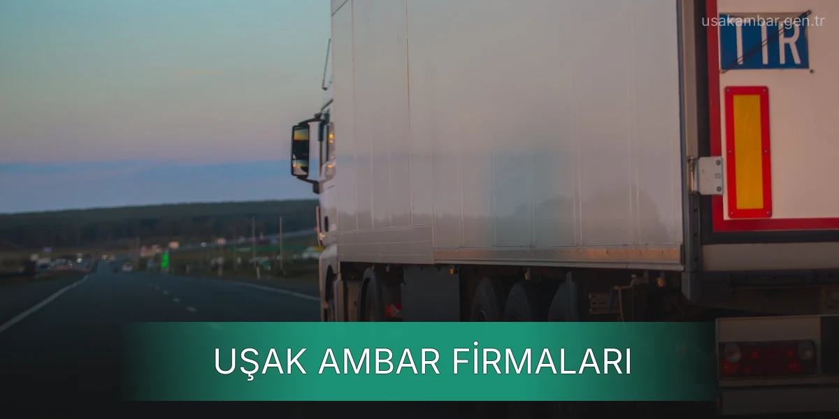İstanbul Uşak Ambar Firmaları